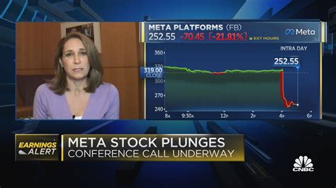 meta stock plunge